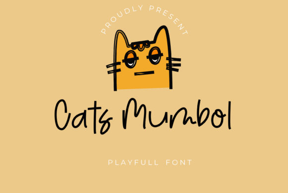 Cats Mumbol: A Display Font That Makes Your Brand Feel Intentional
