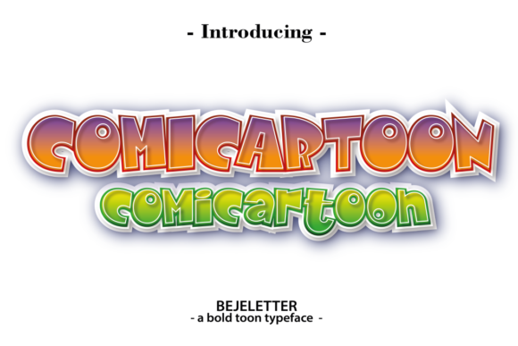 Comicartoon: A Playful Display Font That Brings Joy to Digital Headlines