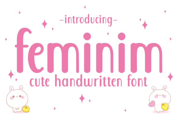 Feminim: A Friendly Display Font That Elevates Small Business Branding