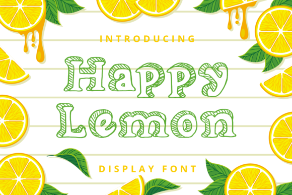 Happy Lemon: A Playful Display Font That Makes Campaigns Instantly Recognizable