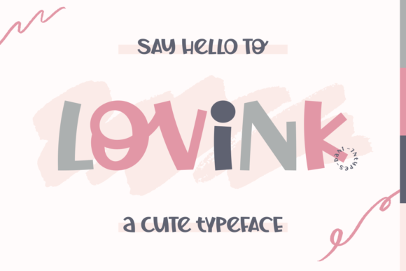 Lovink: A Friendly Display Font for Digital Branding
