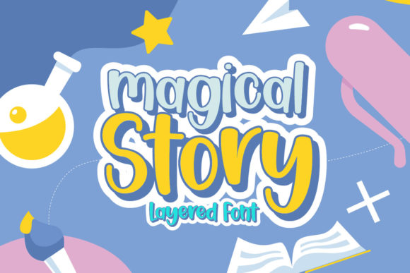 Magical Story: A Playful Display Font for Handmade Charm