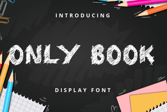Only Book: A Display Font That Makes Your Brand Feel Human