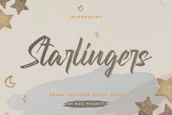 Starlingers: A Display Font That Makes Your Headlines Unmissable