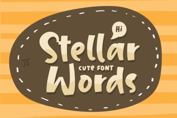 Stellar Words: A Display Font That Anchors Editorial Mood