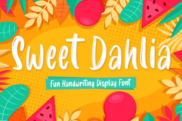 Sweet Dahlia: A Playful Display Font for Scroll-Stopping Campaigns