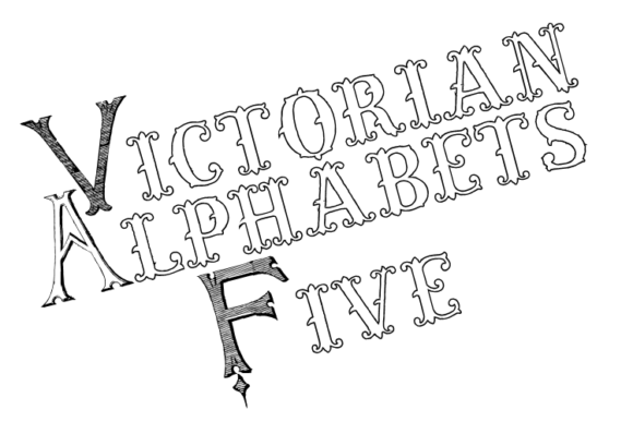 Victorian Alphabets Five: A Display Font That Elevates Real Small Business Branding