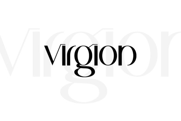 Virgion: A Display Font That Makes Your Headlines Instantly Legible