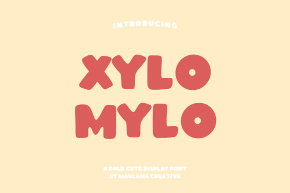 Xylomylo: A Friendly Display Font for Small Business Branding