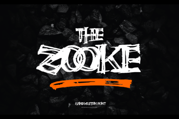 Zooke: A Display Font with Grit and Grace